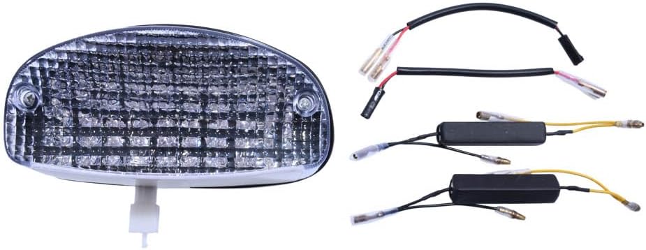 aVDB-moto LED Bremslicht/Rücklicht kompatibel mit SUZUKI GS/GSF 500 2001-2002 Plug &amp; Play mit integr