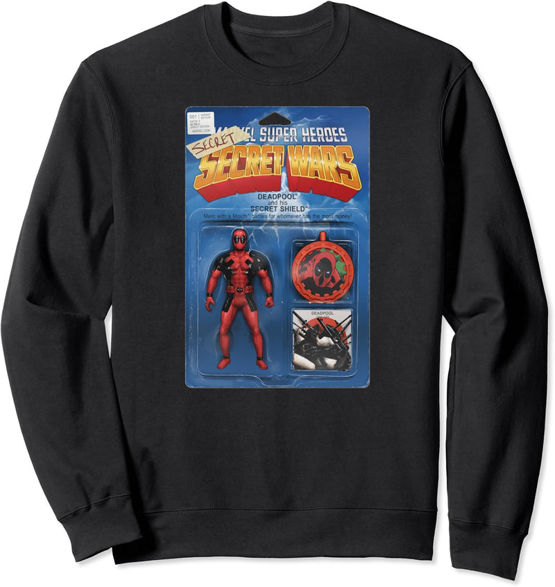 Marvel Deadpool Secret Wars Vintage Toy Sweatshirt