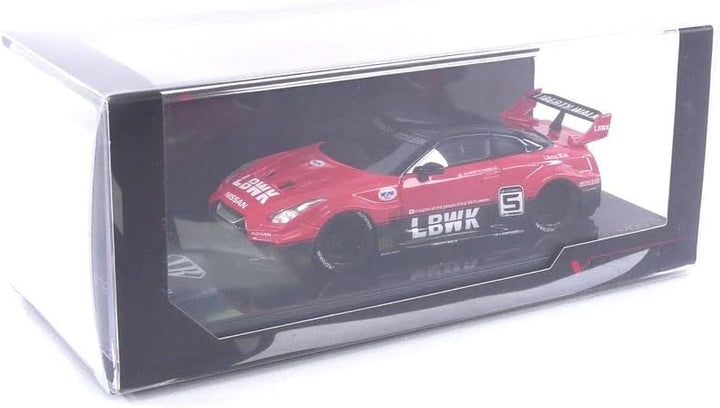 Truescale Miniatures TSMV0011 Miniaturauto aus der Kollektion, Rot/Schwarz