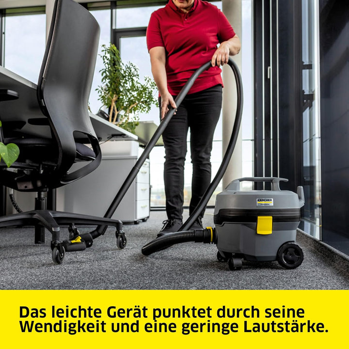 Kärcher Sauger T 7/1 Classic ADV, Sauger für Textil- und Hartböden, Behälter: 7 l, Leistung: 850 W,