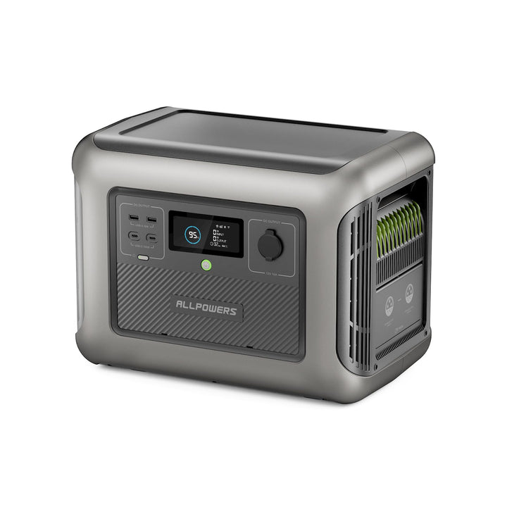 ALLPOWERS Zusatzbatterie B1000 für R1500 / R2500 Tragbares Powerstation, Solargenerator 1152Wh LiFeP