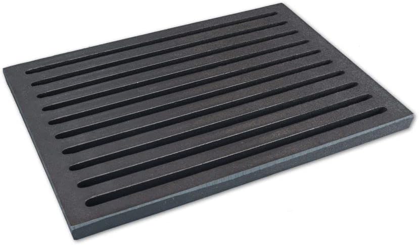 Grillrostprofi Ascherost - Feuerrost - Kohlerost - Kaminrost in Premium-Qualität, Gusseisen, 20 x 28
