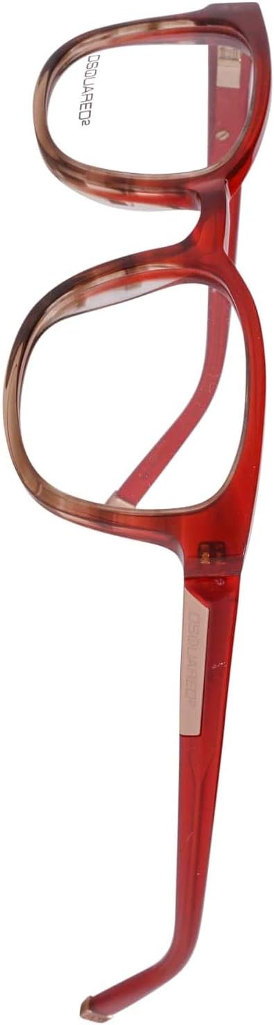 DSquared DQ5051 49068 Dsquared2 Brillengestelle Dq5051 068 49 Rechteckig Brillengestelle 51, Rot