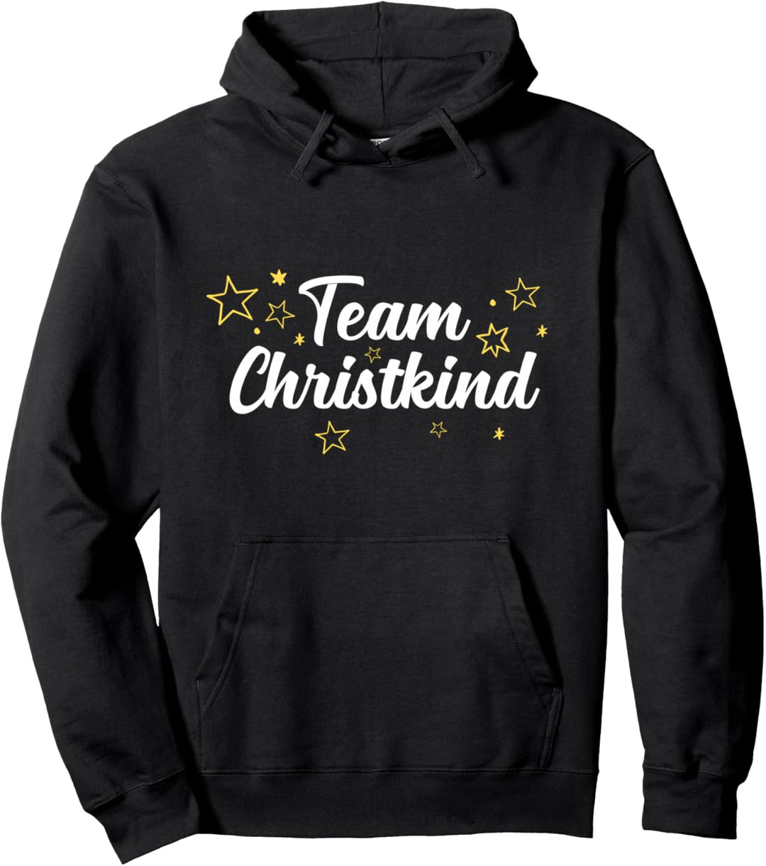Team Christkind Christkindl Heilig Abend Familie Kostüm Pullover Hoodie