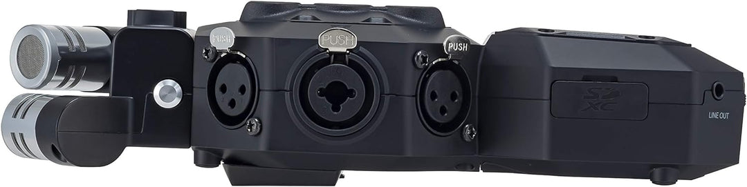 Zoom H8 – 12-Tracker-Aufnahmegerät – 1 x abnehmbares XY-Mikrofon, 4 x XLR-Eingänge und 2 x XLR-Combo