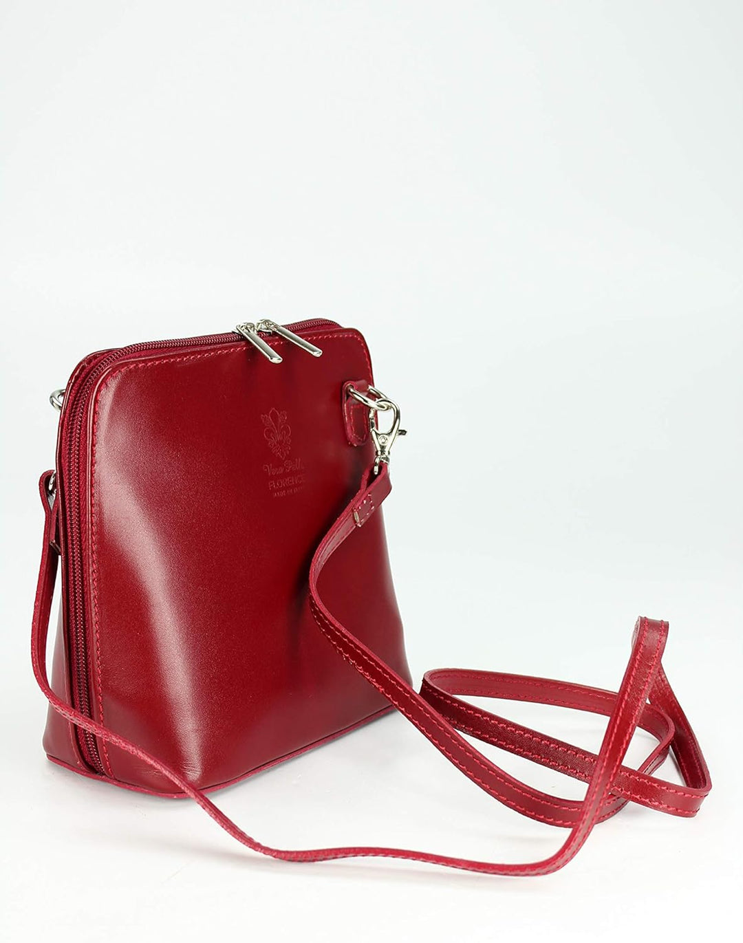 Belli italienische Ledertasche Damen Umhängetasche klein Handtasche Schultertasche Abendtasche in bo