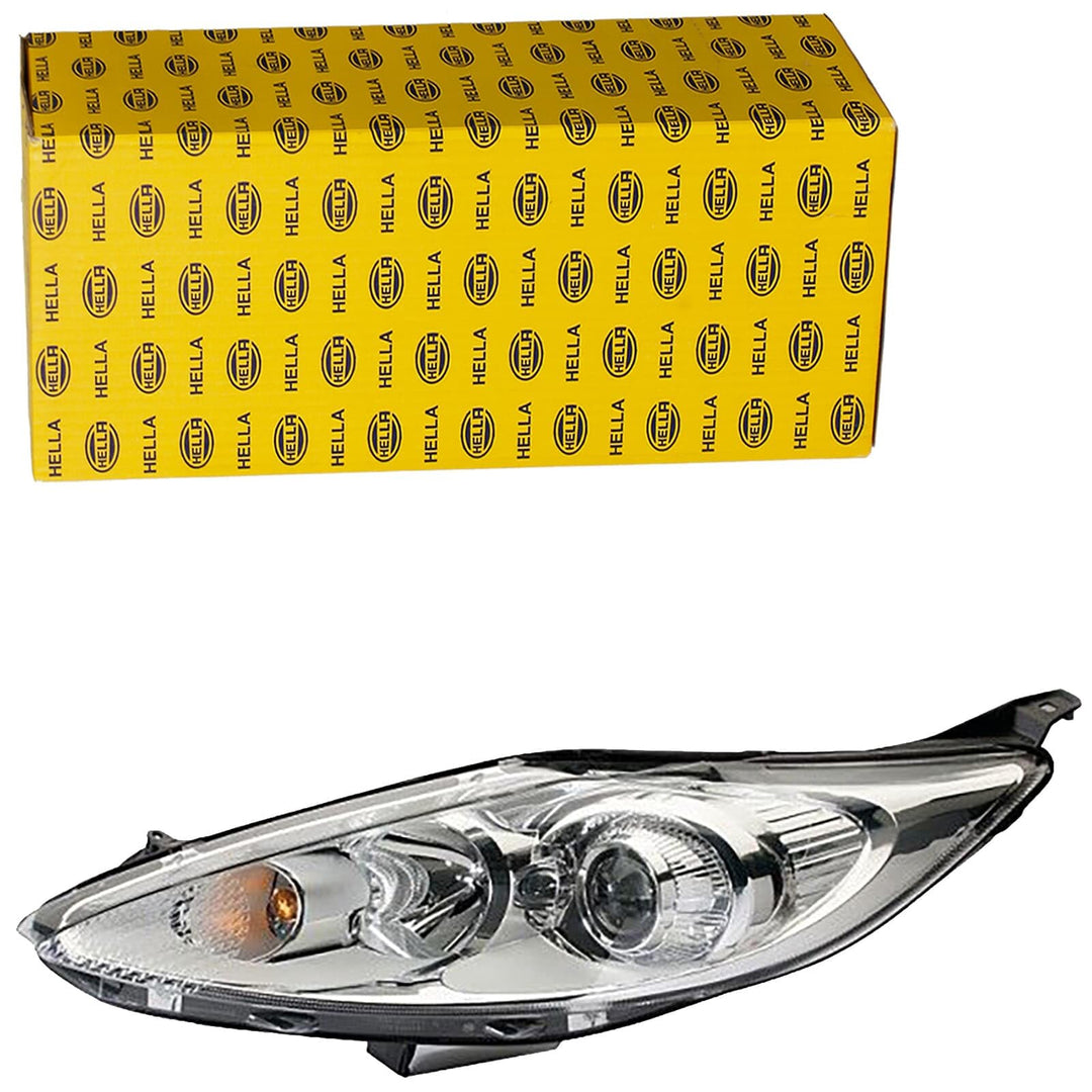 HELLA 1LL 247 045-371 DE/Halogen-Hauptscheinwerfer - links - für u.a. Ford Fiesta VI (CB1, CCN) - Gh
