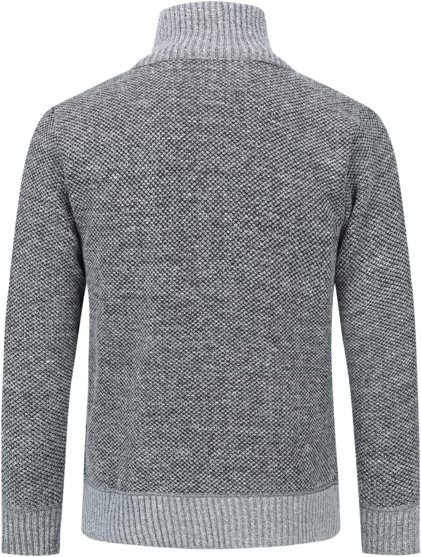 Sliktaa Herren Strickjacke Festival Cardigan Warm Trachtenjacke Mode Schlichter Pullover Langarm Swe