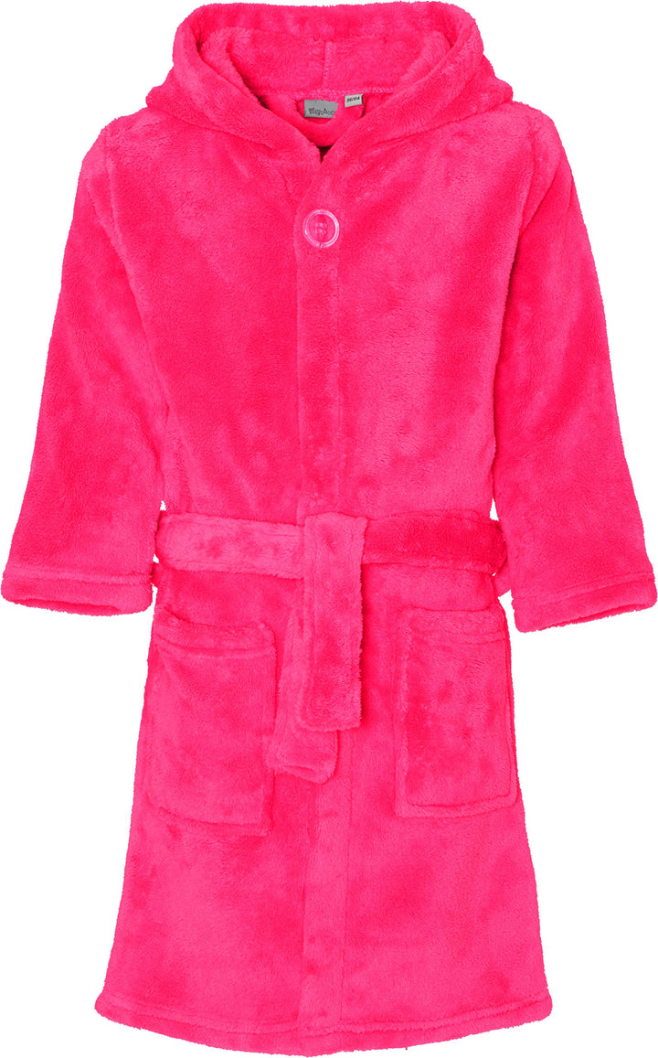 Playshoes Unisex Kinder Fleece-Bademantel Morgenmantel 146-152 pink, 146-152 pink