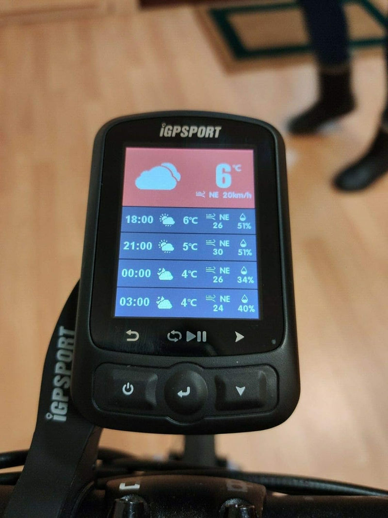 iGPSPORT Fahrradcomputer iGS620 GPS mit dem Trittfrequenzsensor Geschwindigkeitssensor Herzfrequenzs