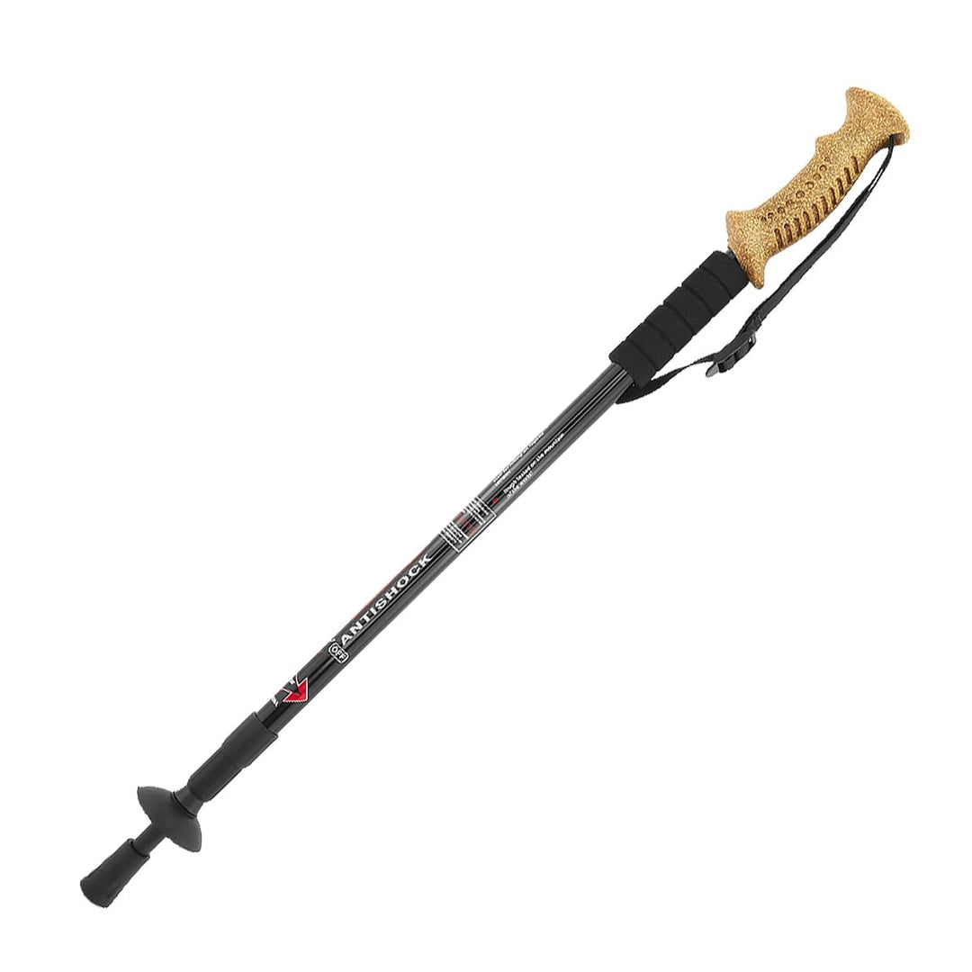 MidGard Nordic Walking Stock Teleskop Antischock Wanderstöcke aus Aluminiumlegierung mit Korkgriff &