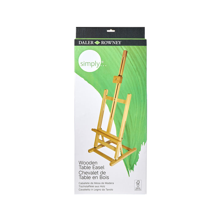 Daler Rowney Tischstaffelei, Holz, beige, Table Easel (ELM) Tischstaffelei (ELM), Tischstaffelei (EL