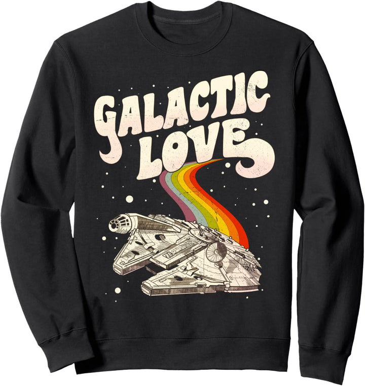 Star Wars Millennium Falcon Galactic Love Sweatshirt