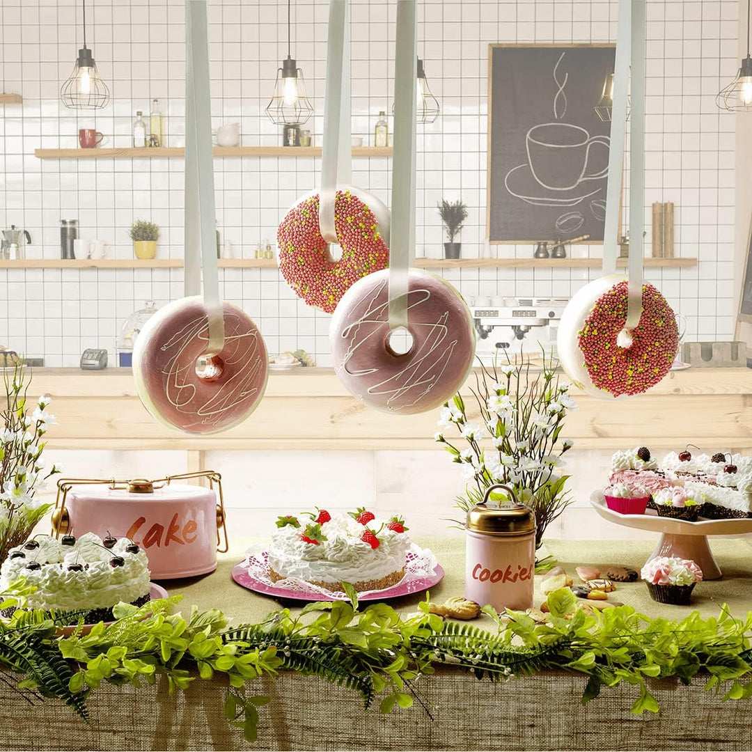 Deco Woerner Deko Dummy Schwarzwälder Kirschtorte Lebensmittel-Attrappen weiss 20 cm