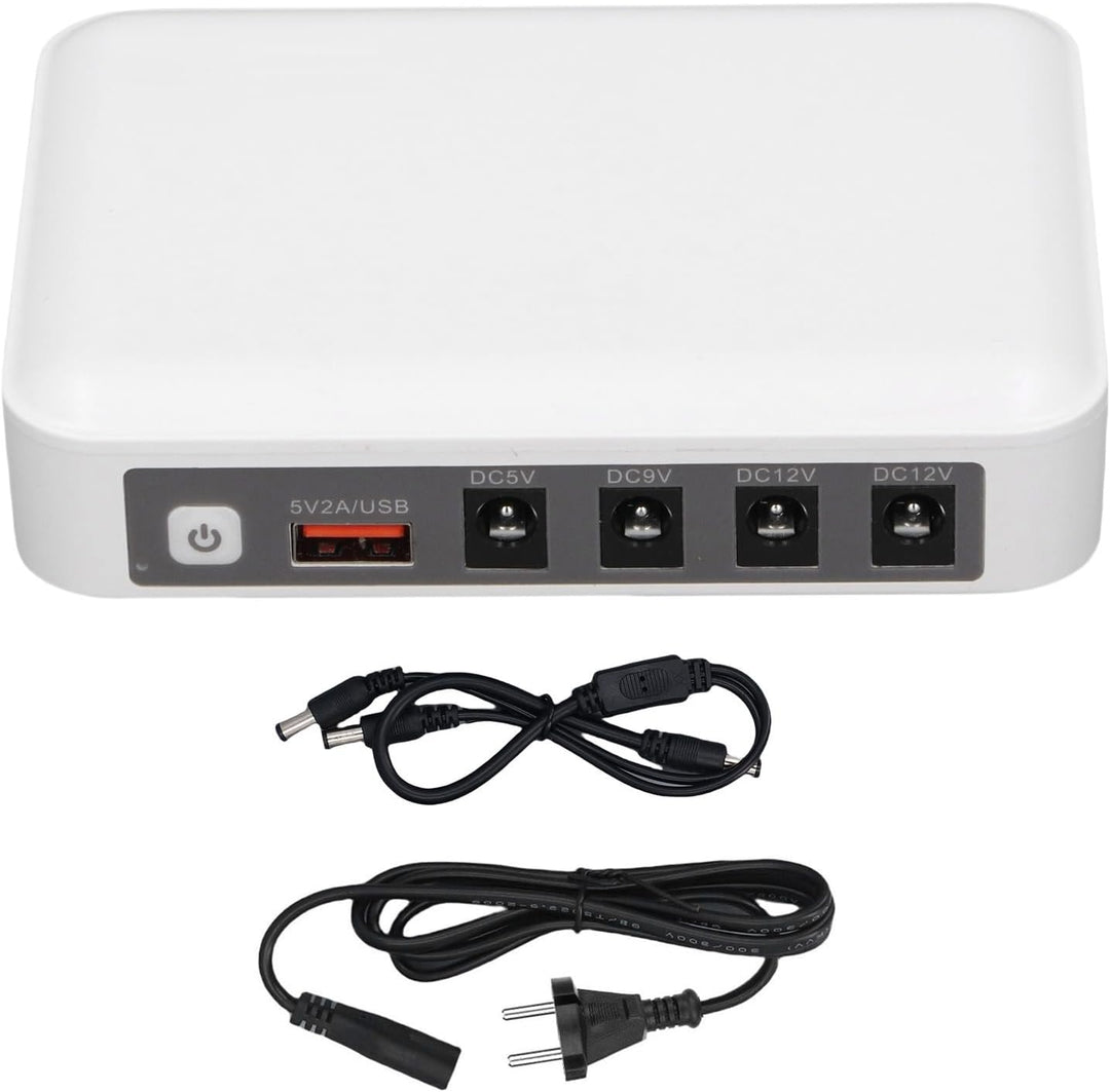 Mini -UPS 6000mAH Grosse Kapazität DC 5V 9V 12V Ausgabe Mehrere Guards Router UPS Backup Netzteil Mo