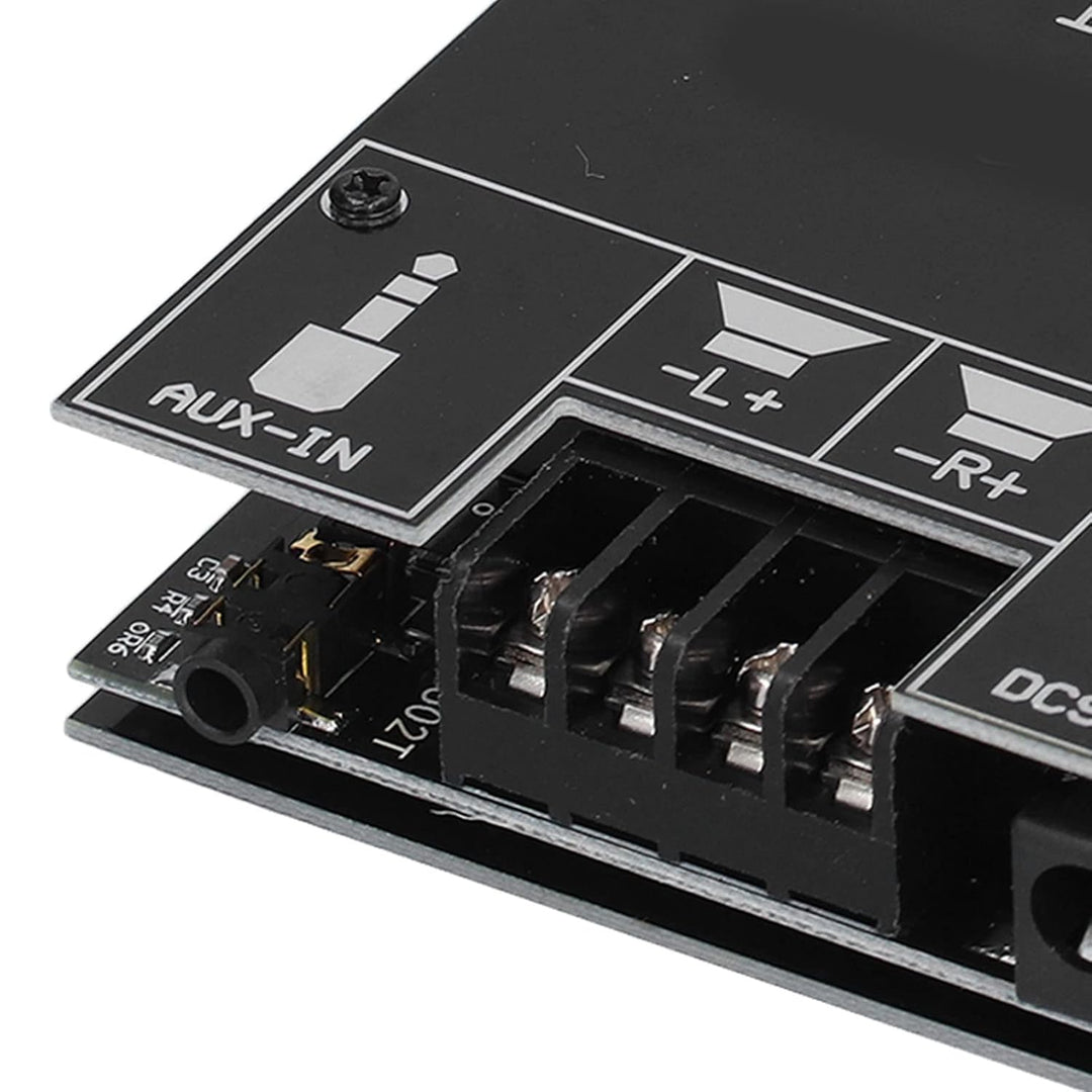 Zweikanal Leistungsverstärkermodul, Bluetooth Stereo Verstärkerplatine mit Höhen Bass Steuerung ZK-5