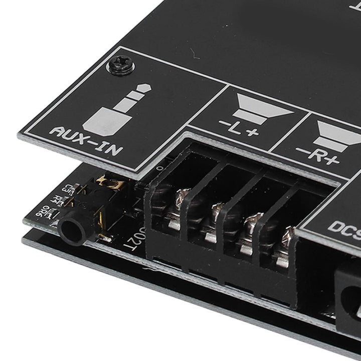 Zweikanal Leistungsverstärkermodul, Bluetooth Stereo Verstärkerplatine mit Höhen Bass Steuerung ZK-5