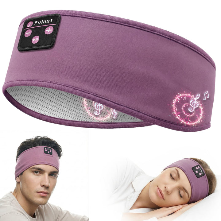 Schlaf Kopfhörer Ohrstöpsel, Kabellos Sport Stirnband Kopfhörer mit HD Stereo Lautsprecher für Sport