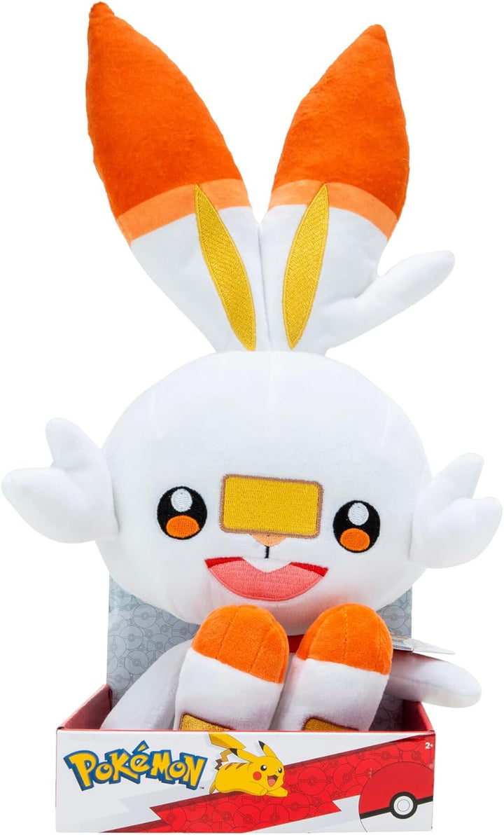 Pokémon PKW3107-30cm Plüsch - Hopplo, offizielles Plüsch, Hopplo