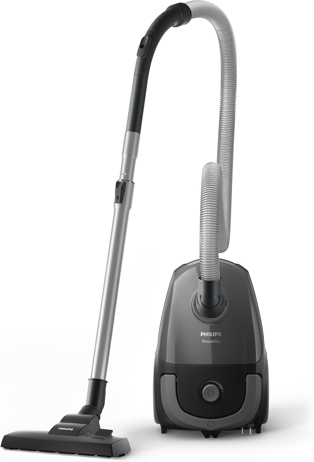 Philips FC8244/09 Staubsauger mit Beutel, Polycarbonate, 3 liters, Schwarz, Staubsauger