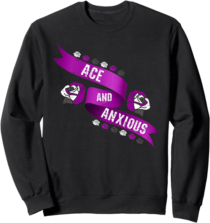 Genderfluid Ace Pride LGBTQIA Haustier Geschenk Asexuell Sweatshirt