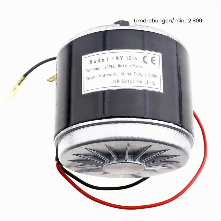 DC 24V 16,5 A Permanentmagnet Elektromotor Generator Elektrischer Roller DC Motor 350W für PMA