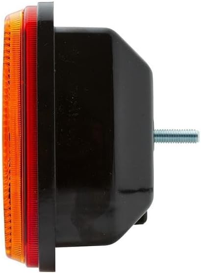 HELLA - Heckleuchte - Glühlampe - 12/24V - Einbau/geschraubt - Lichtscheibenfarbe: mehrfarbig/rot/ge