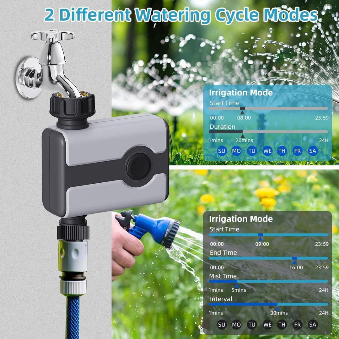 WiFi & RFID Einzelkanal Automatische Bewässerungssteuerung | Smartes Zeitschaltuhr Gartenbewässerung