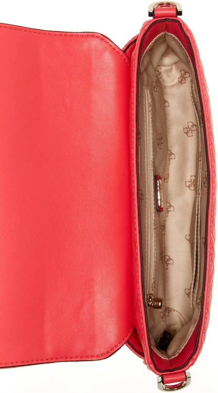 GUESS Brightside Schultertasche Einheitsgrösse Cherry, Einheitsgrösse Cherry