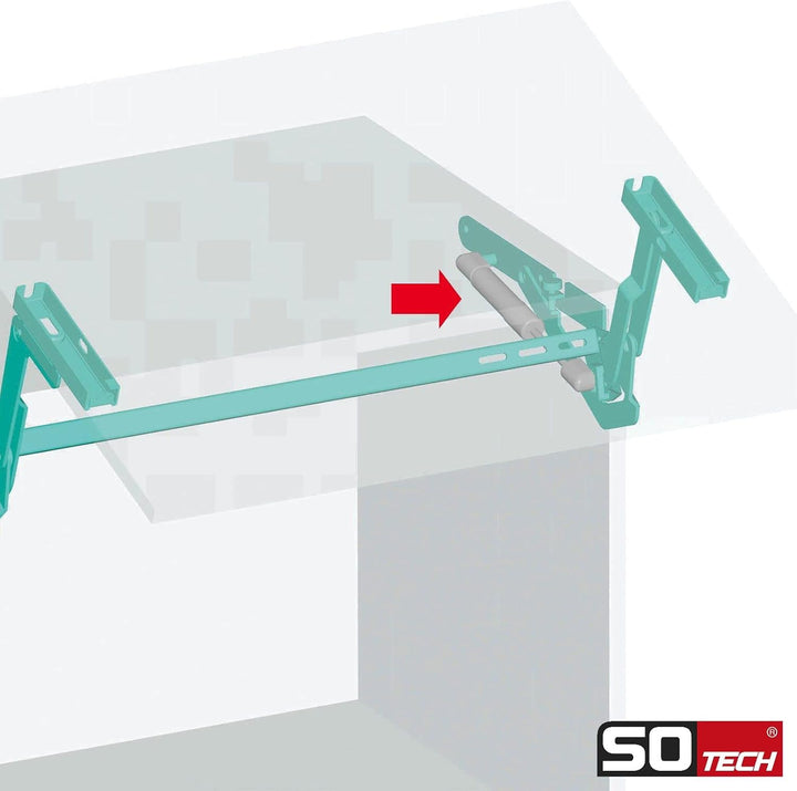 2 Stück Gasdruckdämpfer 250 N Kompressionsfedern Ersatzteil für KESSEBÖHMER Lift-o-Mat von SOTECH, 2