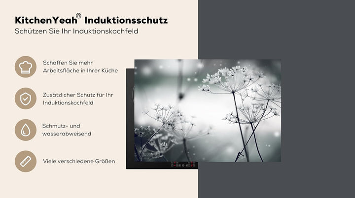 KitchenYeah© Herdabdeckplatte Einteilig Herdabdeckung Abdeckplatte für Ceranfeld Abdeckung Induktion