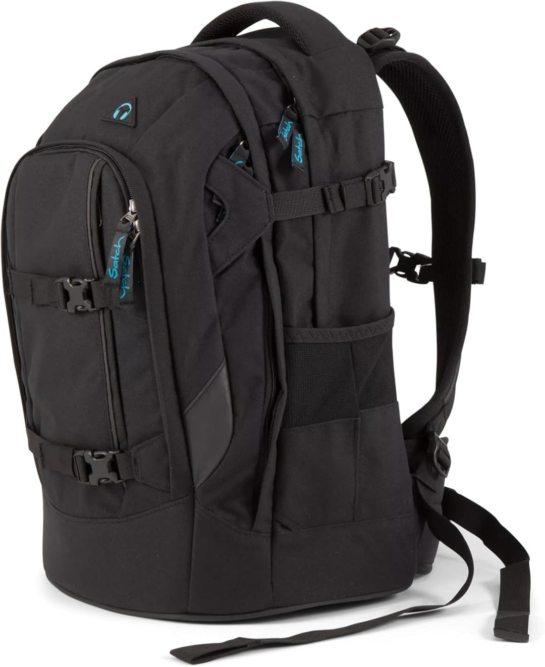 Satch Pack ab 5. Klasse ergonomisch 30L Stauraum standfest Organisationstalent 45 cm Black Bounce, 4