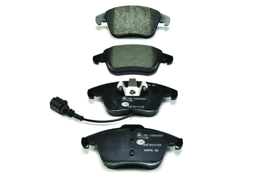 HELLA PAGID 8DB 355 014-031 Bremsbelagsatz - T1783 - Bremssystem: Teves - mit integriertem Verschlei