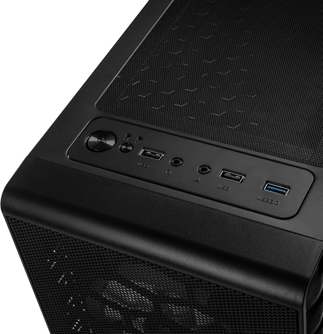 KOLINK Observatory Lite Mesh Midi Tower PC Gehäuse ATX RGB PC-Gehäuse, Gaming PC Case, Tempered Glas