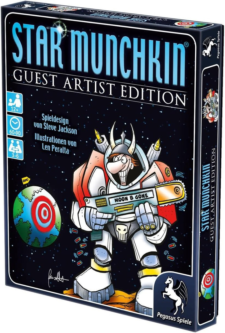 Pegasus Spiele 17232G - Star Munchkin Guest Artist Edition, Peralta-Version
