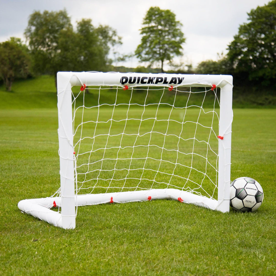 QUICKPLAY Q-Fold Fussballtor | 30 Sekunden Faltbares Fussballtore für Garten Kinder und Erwachsene D