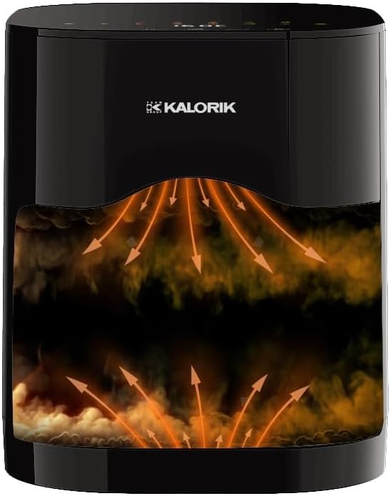 Kalorik - Airfryer - Heissluftfritteuse - XXL 6L, 40-200 °C - 13 Automatische Programme, Auftauen, A