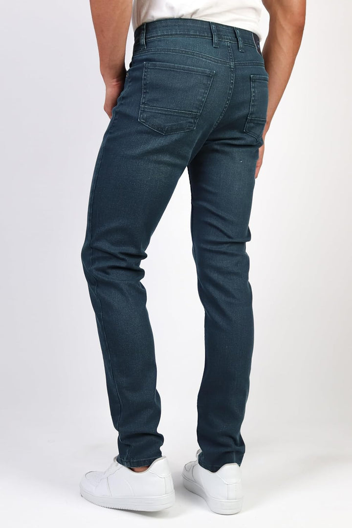 HALAT'S Herren Jeans Slim Fit - Baumwolle Jeanshose Stretch für Herren mit Schlanke Elastizität 38W
