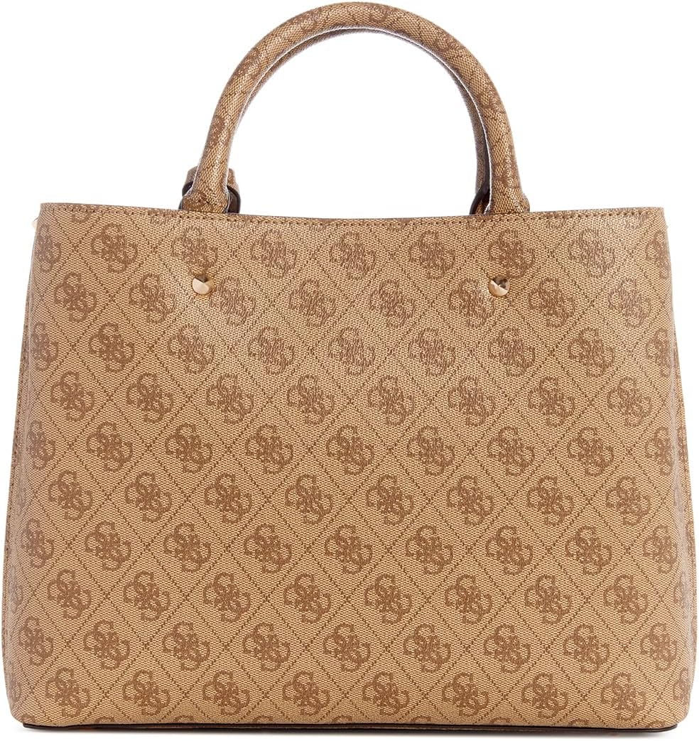 GUESS Meridian Handtasche 32 cm Latte-logo, Latte-logo