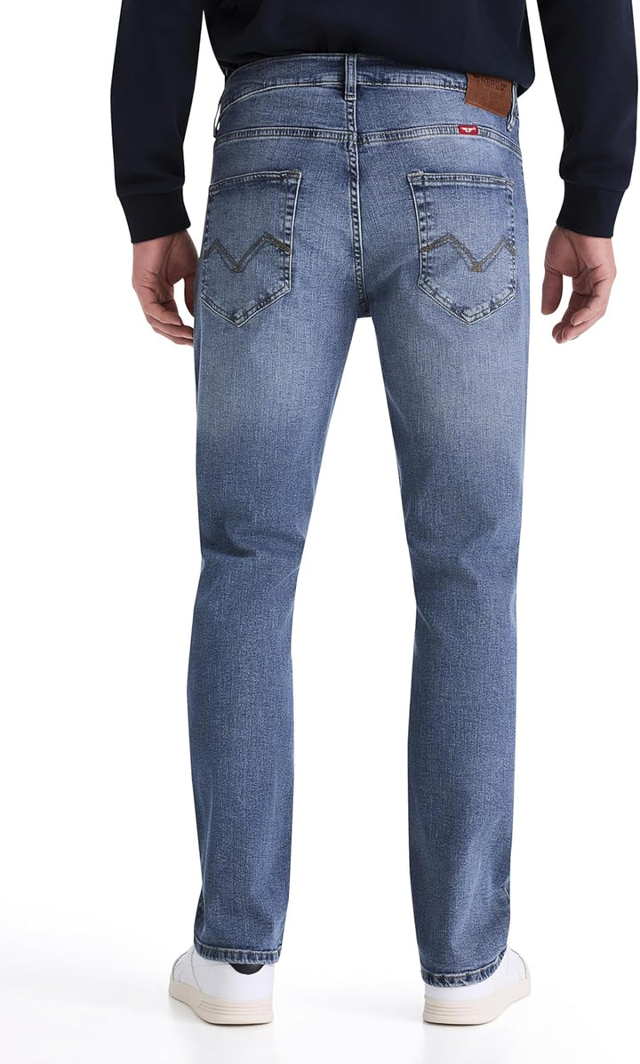 HERO BY JOHN MEDOOX Denver Herren 5-Pocket-Jeans Straight Fit Denim/Jeans clean wash gerade lang 31W