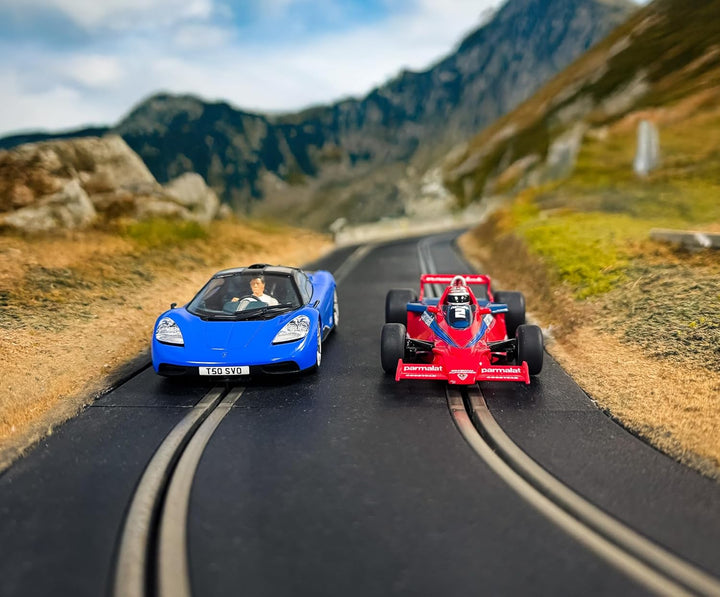 Scalextric C4601A Gordon Murray Design Genius Doppelpack Autos - Strassen- und Rallye-Slotcar-Rennwa