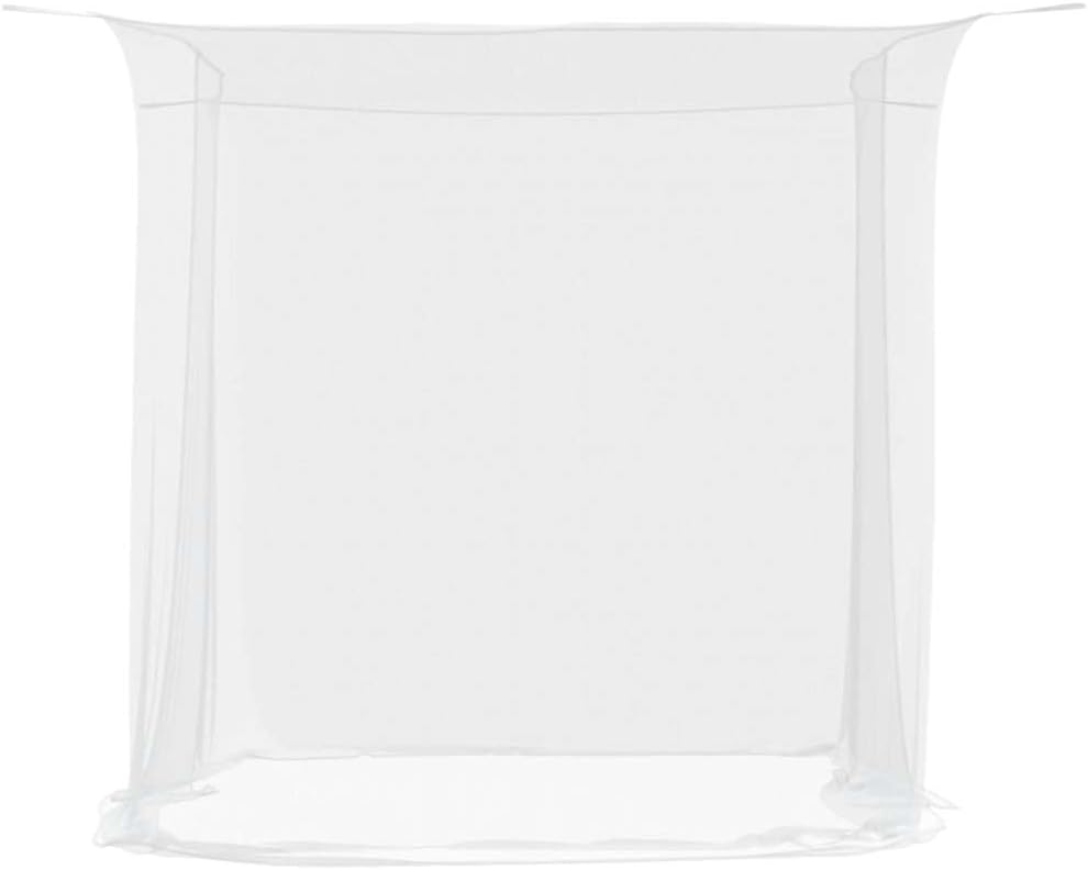 vidaXL Moskitonetz zum Aufhängen 156 Mesh Weiss 220x200x210 cm, Bett Moskitonetz, Moskito Netz, Inse