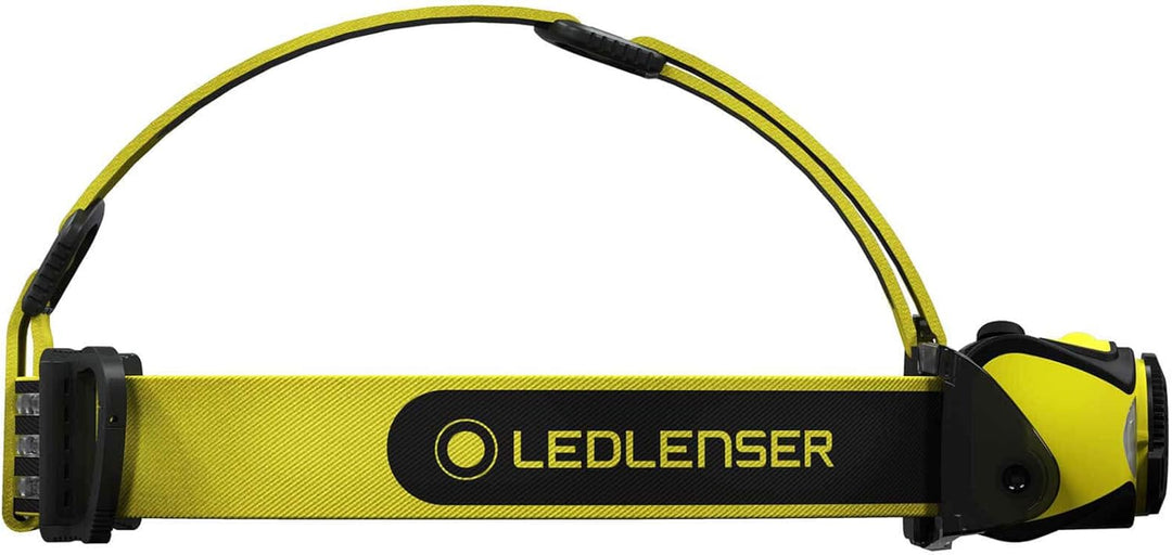 Ledlenser iH9R, robuste LED-Stirnlampe für Handwerker, Elektriker, Industriearbeiter, Akku- oder Bat