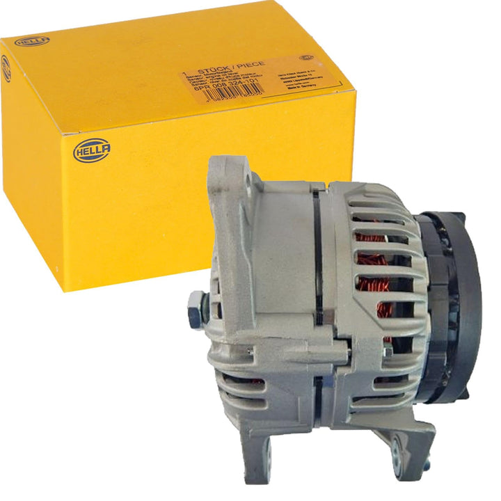HELLA - Generator/Lichtmaschine - 14V - 140A - für u.a. Fiat Ducato Chassis (250_, 290_) - 8EL 011 7