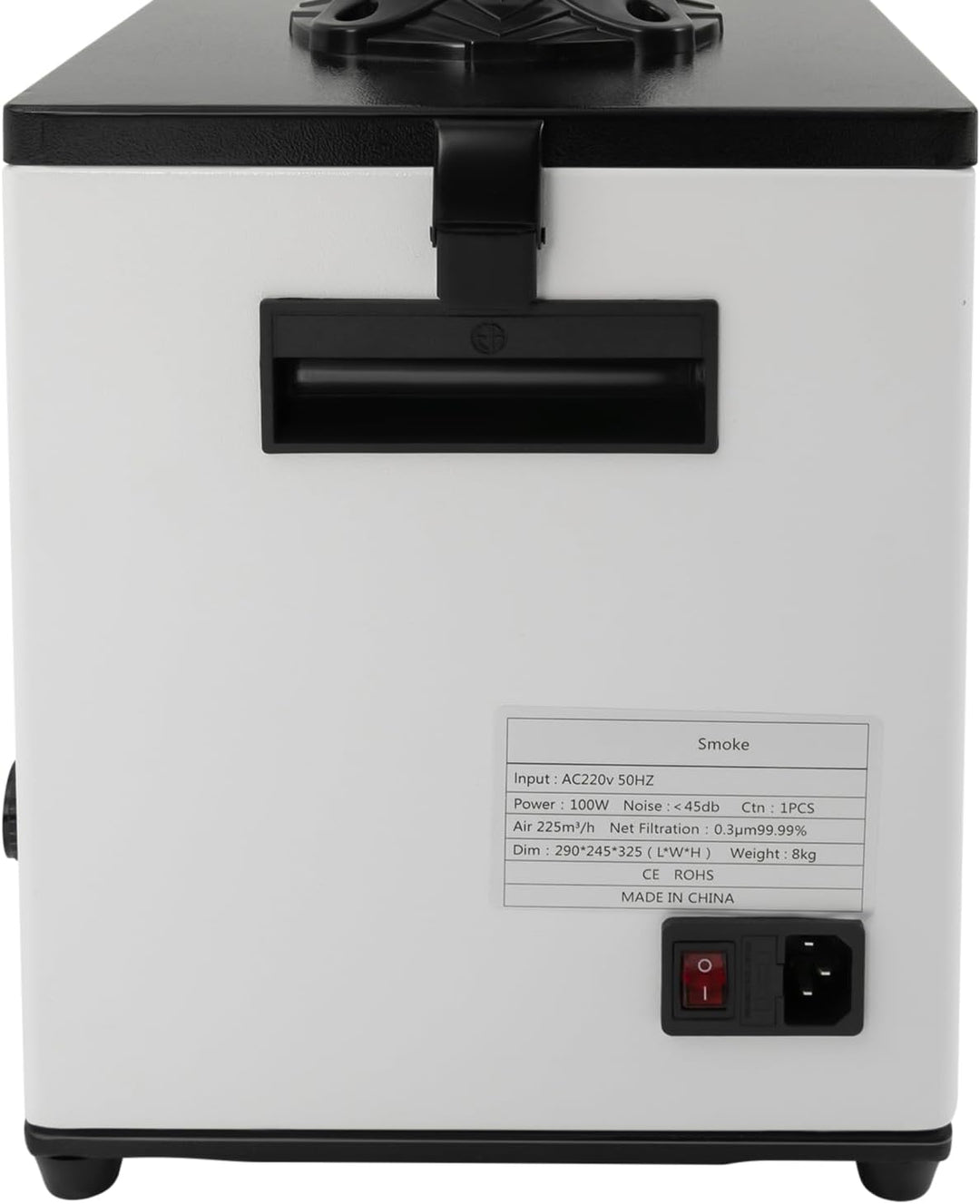 Lötrauchabsorber - Leistungsstarke 225m³/h 100W Absaugung, geräuscharmes, 3-stufiges Filtersystem mi