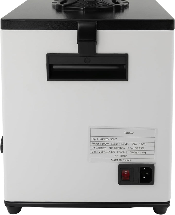 Lötrauchabsorber - Leistungsstarke 225m³/h 100W Absaugung, geräuscharmes, 3-stufiges Filtersystem mi