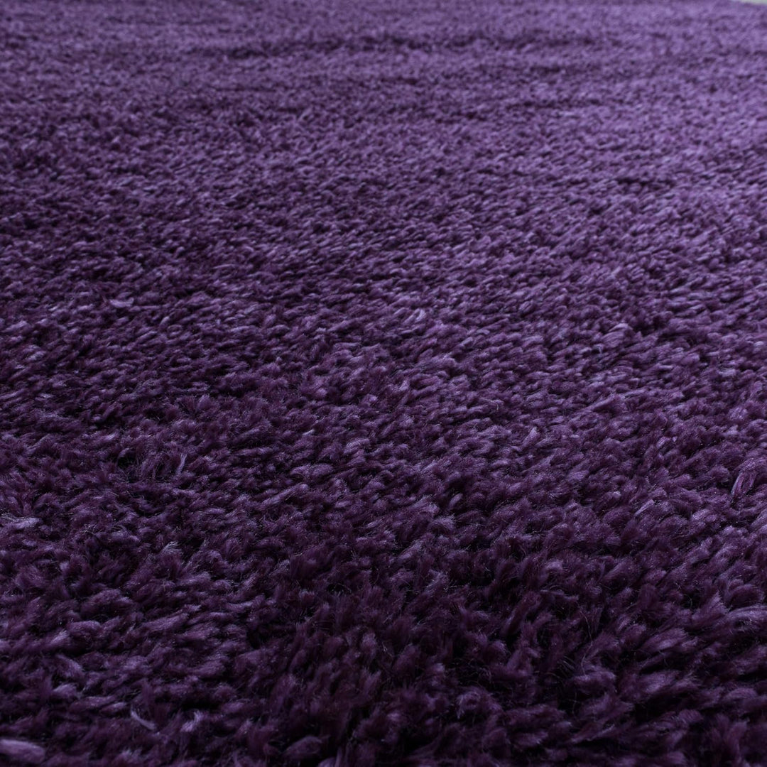 Hochflor Teppich Wohnzimmer Einfarbig Schlafzimmer Esszimmer Flur Läufer Unicolor &amp; Einfarbig Weich