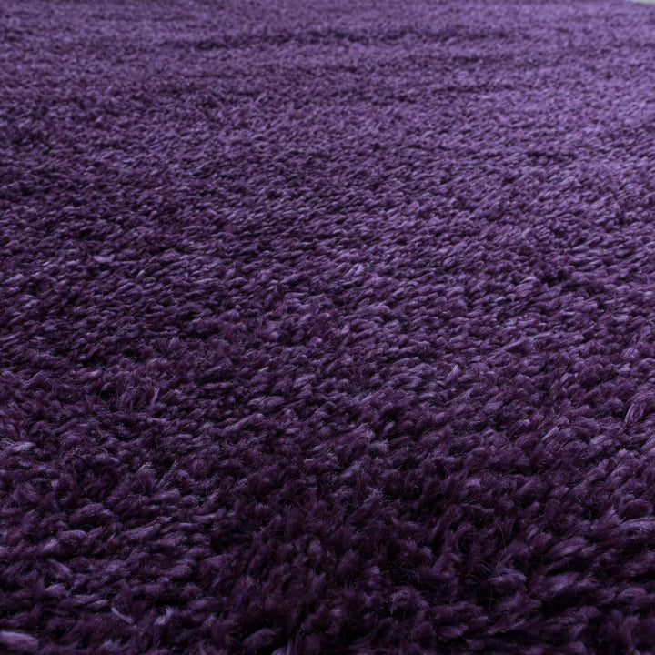 Hochflor Teppich Wohnzimmer Einfarbig Schlafzimmer Esszimmer Flur Läufer Unicolor &amp; Einfarbig Weich