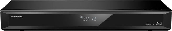 Panasonic DMR-BCT760AG Blu-Ray Player und Recorder mit Twin HD DVB-C Tuner, 500 GB Festplatte, 4K Up