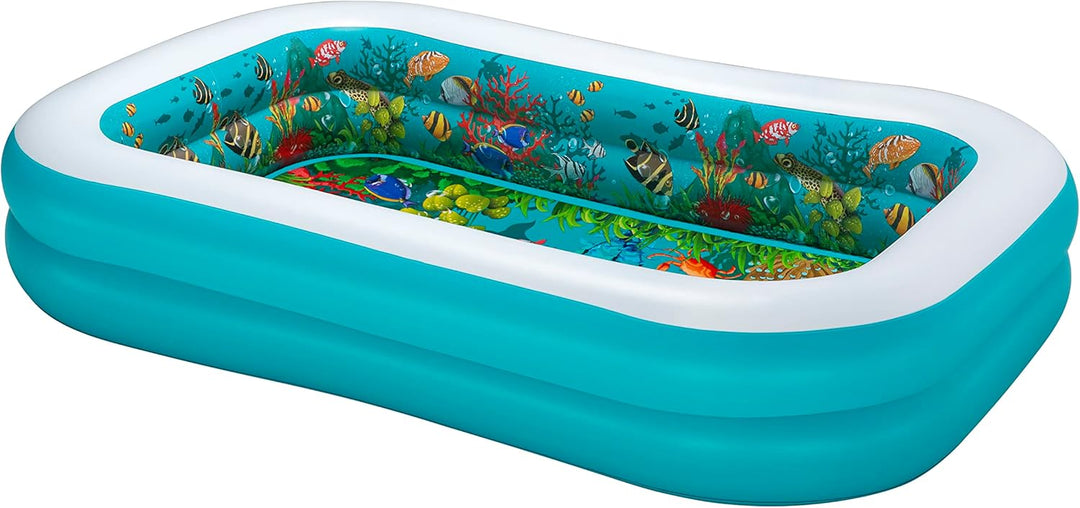 8'7" x 69" x 20"/2.62m x 1.75m x 51cm 3D Undersea Adventure Pool 262 x 175 x 51 cm, 262 x 175 x 51 c
